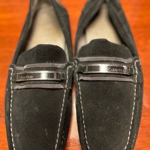 Calvin Klein black loafers (size 11) men